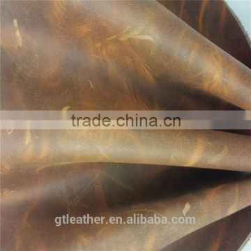 China cow genuien leather for label leather