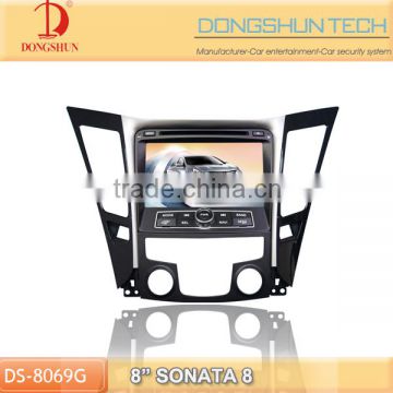 8 inch HD touch screen Hyundai SONATA 2011 car DVD GPS with bluetooth and TV