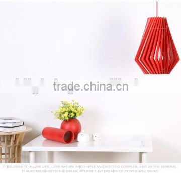 LED pendant light JK-8005B-10 led light wooden veneer pendant lamp hanging lamp
