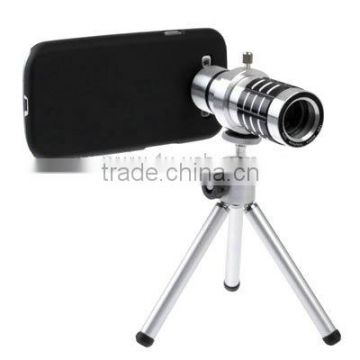 12X Optical Zoom Mobile Phone Telescope Lens for SIII with Plastic Case
