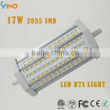 17W LED R7S Lamp with SMD2835 chip made in china shenzhen