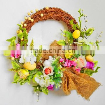 Hot sale fashionable decorative Christmas wreath Christmas flower wreath