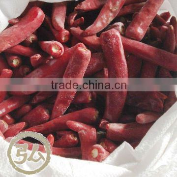 Yied rate 20%-24%, frozen red chili
