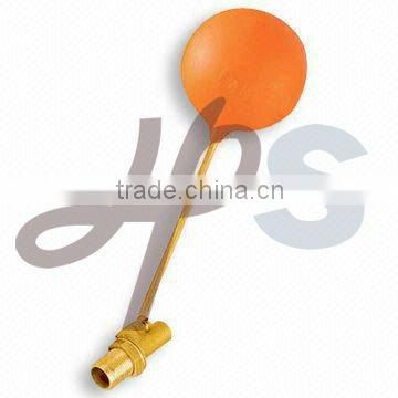 brass float valve with plastic ball