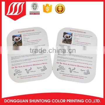 Unfolding Cardboard print e ink price tag clothes