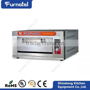 Professional Bakery Equipment 1-Layer 2-Tray Gas Baking Equipment