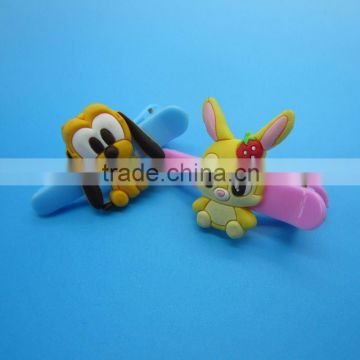 Promotional Catoon Shape Soft PVC Hairpin