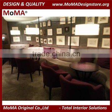 High End Customized Restaurant Booth Seating Design