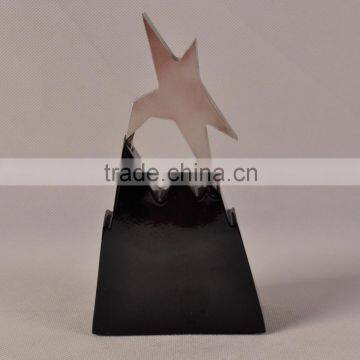 Customized star shape trophy cup