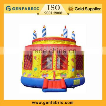 Happy birthdaycake Inflatable bouncer