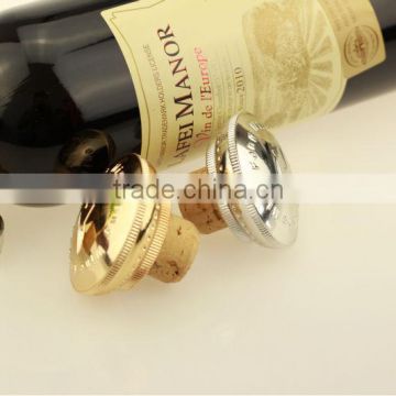 T-shape simple natural rubber cork stopper for wine bottle