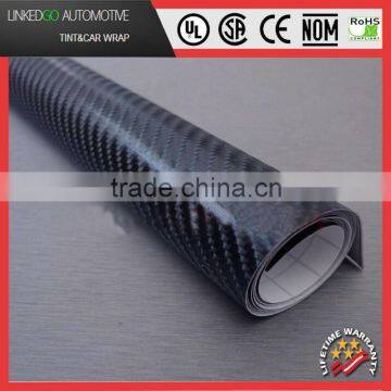 Popular car wrap 1.52*30m 4d carbon fiber paper car body sticker auto sticker