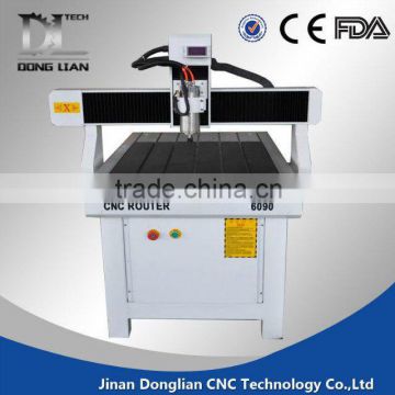 High efficiency and low cost 6090 mini 3d cnc router machine