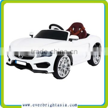 Ride On Car, Battery Car with Canopy, Ride on Car With Light Wheel, USB/TF Card Socket,With EVA Wheel, With Leather Seat