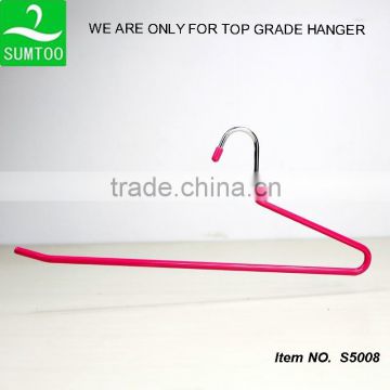 PVC coated metal slack hangers for pants