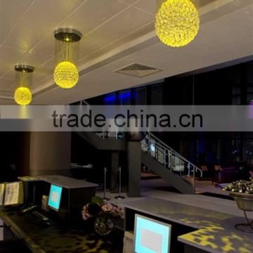 color change with RF cremote controller decoration chandelier