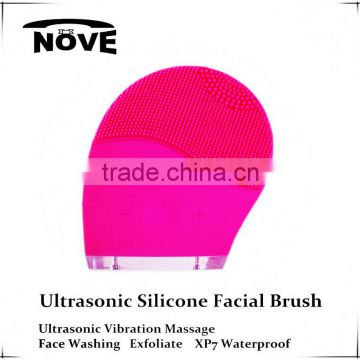 2016 silicone face brush, face lift care brush, natural bristle face brush for personal care