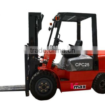 CPC25 2.5ton diesel forklift truck of china brand high quality