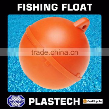 4 inch 500 meter Woking Depth ABS Single Knob Mussel Fishing Net Float