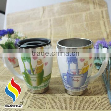 Hot selling custom printing stainless steel mug oem temperature