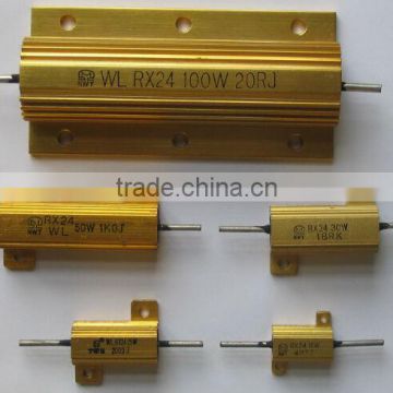 RX24 aluminum case wirewound fixed resistors