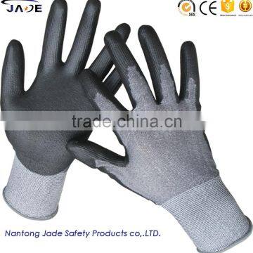 13g nylon pu gloves, pu coated gloves, pu coated work gloves