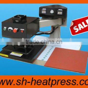 Swing away pneumatic double stations T-shirt sublimation heat transfer machine