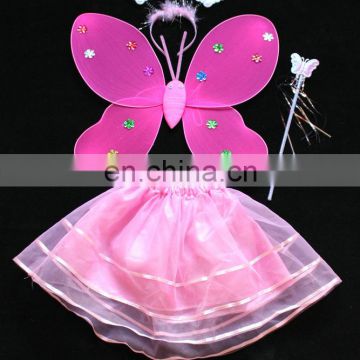 pink Sugar 4pieces set butterfly Wings for girls FGWG-1076