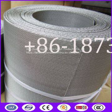 24x152mesh 127mm width x 10m length reverse dutch weave filter screen belt