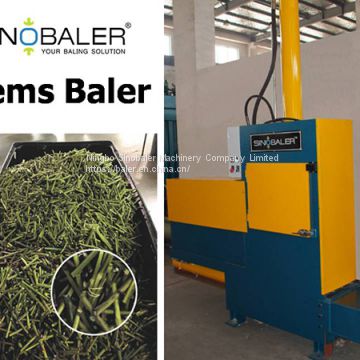 Stems Baler Machine / Flower Stems Baling Press Machine