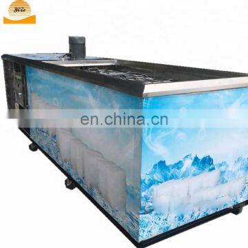 High speed commercial ice block making machine / block ice cream brick container