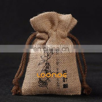 3" X 4" wholesale bags burlap for candles handmade soap wedding