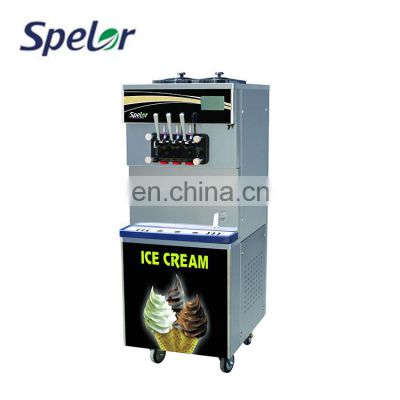 Stylish Appearance Soft Serve Price Making Machine Manufacture Ice Cream For Sale To Machinery