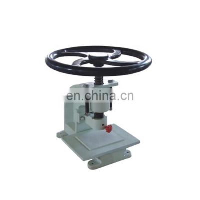 10 years manufacturer Manual Tensile Rubber Dumbbell Sample Die Cutter