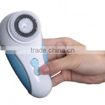 Professional Cleansing System, Gentle Sonic Vibrating Brush Head for Sensitive Skin, Water Resistant and Cordless Facial Brush *