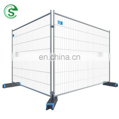 Australia standard temporary removable fencing temp construction site hoarding wall fence