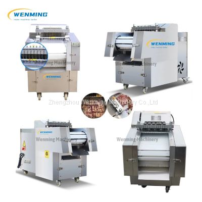 Fully Automatic commercial meat cuber Chicken Cutting Machine Chicken Cube Cutter Best price