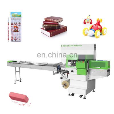 Flow Package Wrap Eraser Marker Pen Patch Toy Candle Air Seal Book Incense Stick Pencil Pack Machine