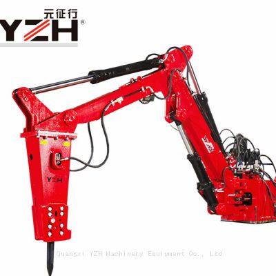 YZH Stationary Rockbreaker Boom System