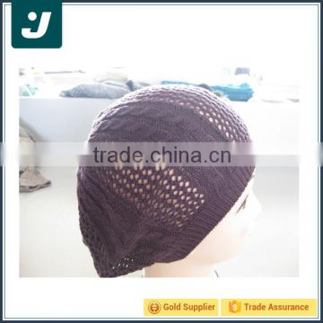 OEM design hollow out custom plain cheap beret hat for adults