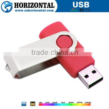 Colorful swivel bulk 1 gb usb flash drive