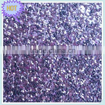New fashion glitter fabric with TC backing for shoes upper