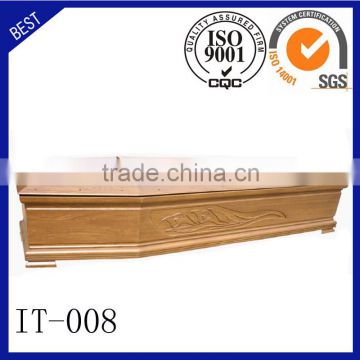 IT008 funeral italy wooden coffin