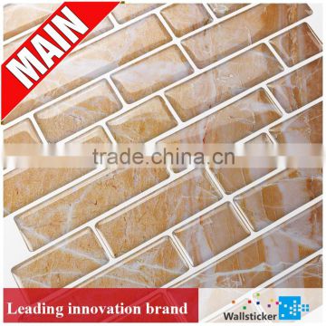 Yashi Removable waterproof kitchen tile sticker for wall decoration