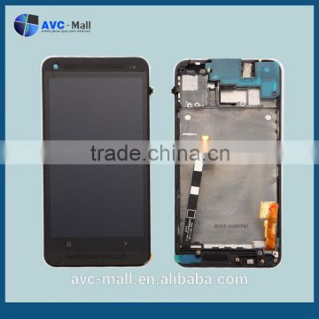 replacement LCD screen & digitizer assembly with frame for HTC One M7 black