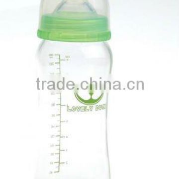 280ml silicone glass baby nursing bottle