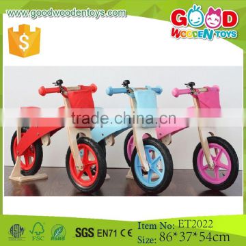 2015 Hot Sale Products Fashion Design Wooden Kids Bike