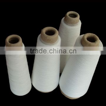 china raw white virgin polyester ring spun yarn for 2012