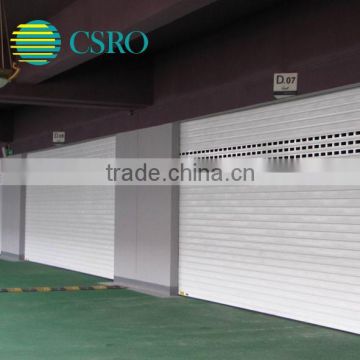 China supplier for 77mm steel roller shutter slats with remote control switch