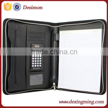 Durable business type portfolio leather /document bag Leather /pu business file holder